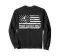 Proud Soccer Uncle Usa Flag Family Sweatshirt - Novelty Apparel Unisex