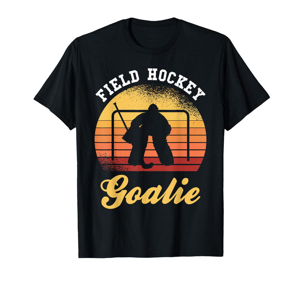 Field Hockey Goalie Hockey T-Shirt - Aesthetic Graphic for Adults