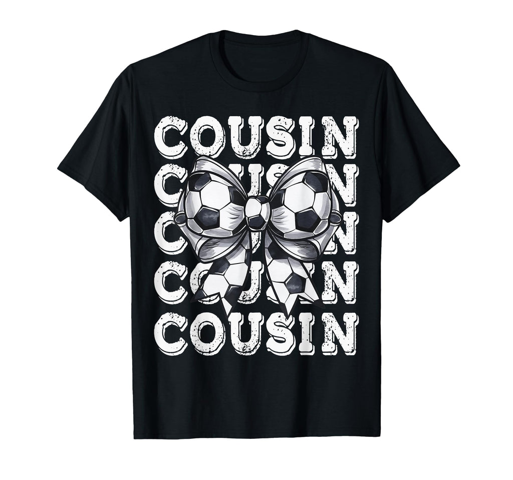 Coquette Soccer Cousin Matching T-Shirt - Aesthetic Graphic Men Women