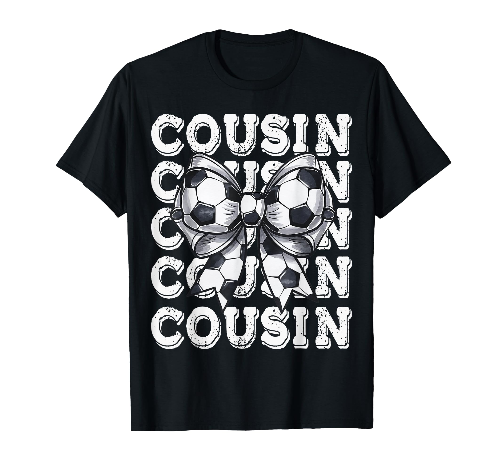 Coquette Soccer Cousin Matching T-Shirt - Aesthetic Graphic Men Women