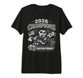 Soccer 2026 Champions Foodball Futbal T-Shirt - Fun Novelty Design Unisex