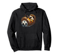 Hedgehog Soccer Player Kicking Ball Hoodie - Streetwear Style Men Women