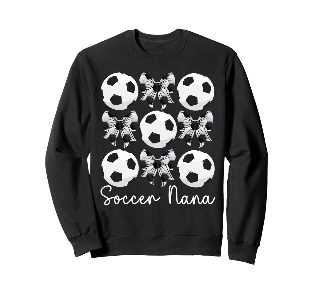 Soccer Nana Coquette Nana Soccer Sweatshirt - Novelty Apparel Men Women