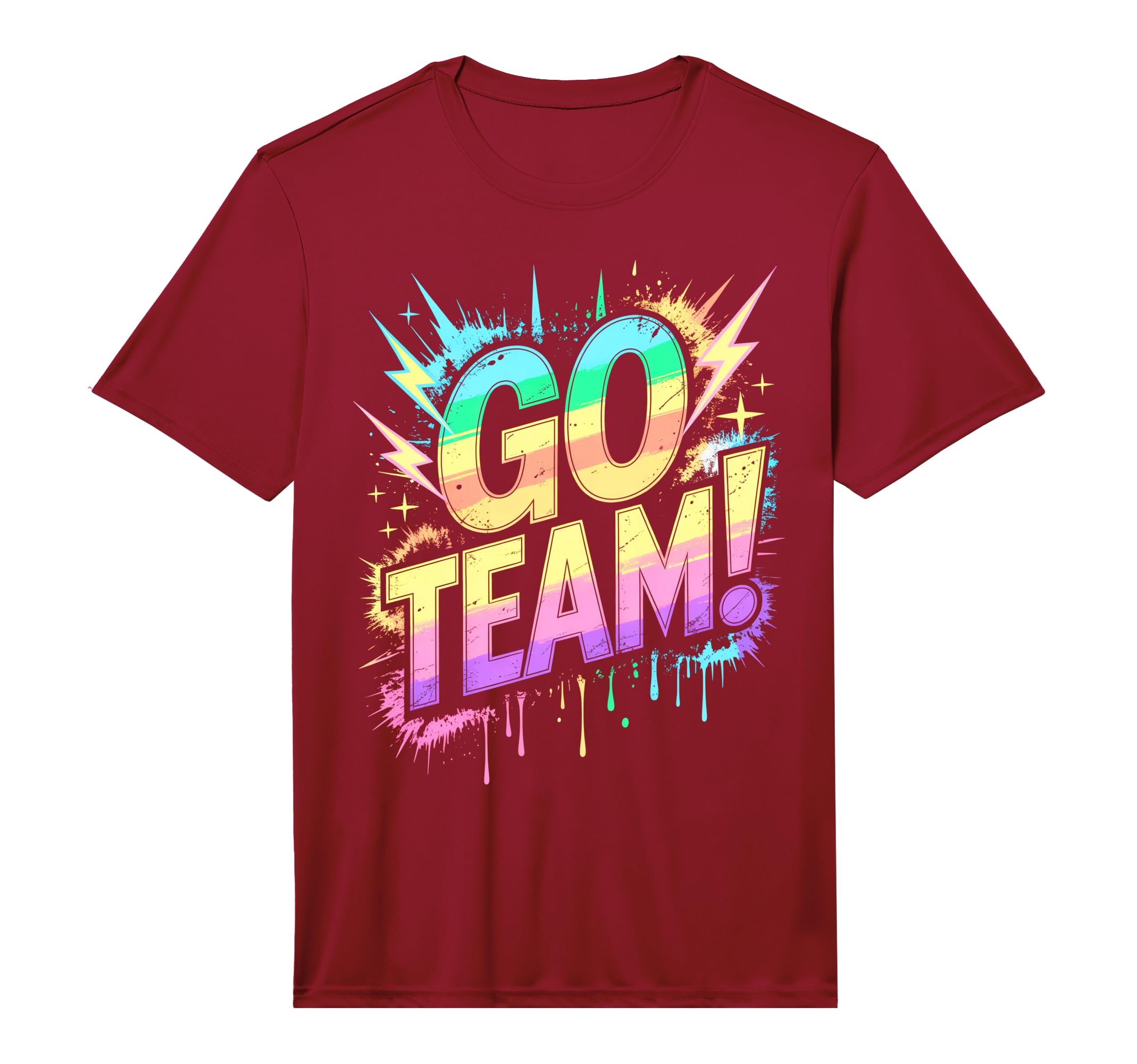 Go Team Sports Tournament Game Day T-Shirt - Fun Novelty Design Men Women