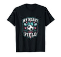 My Heart Is That Field Soccer Mom T-Shirt - Streetwear Style Unisex