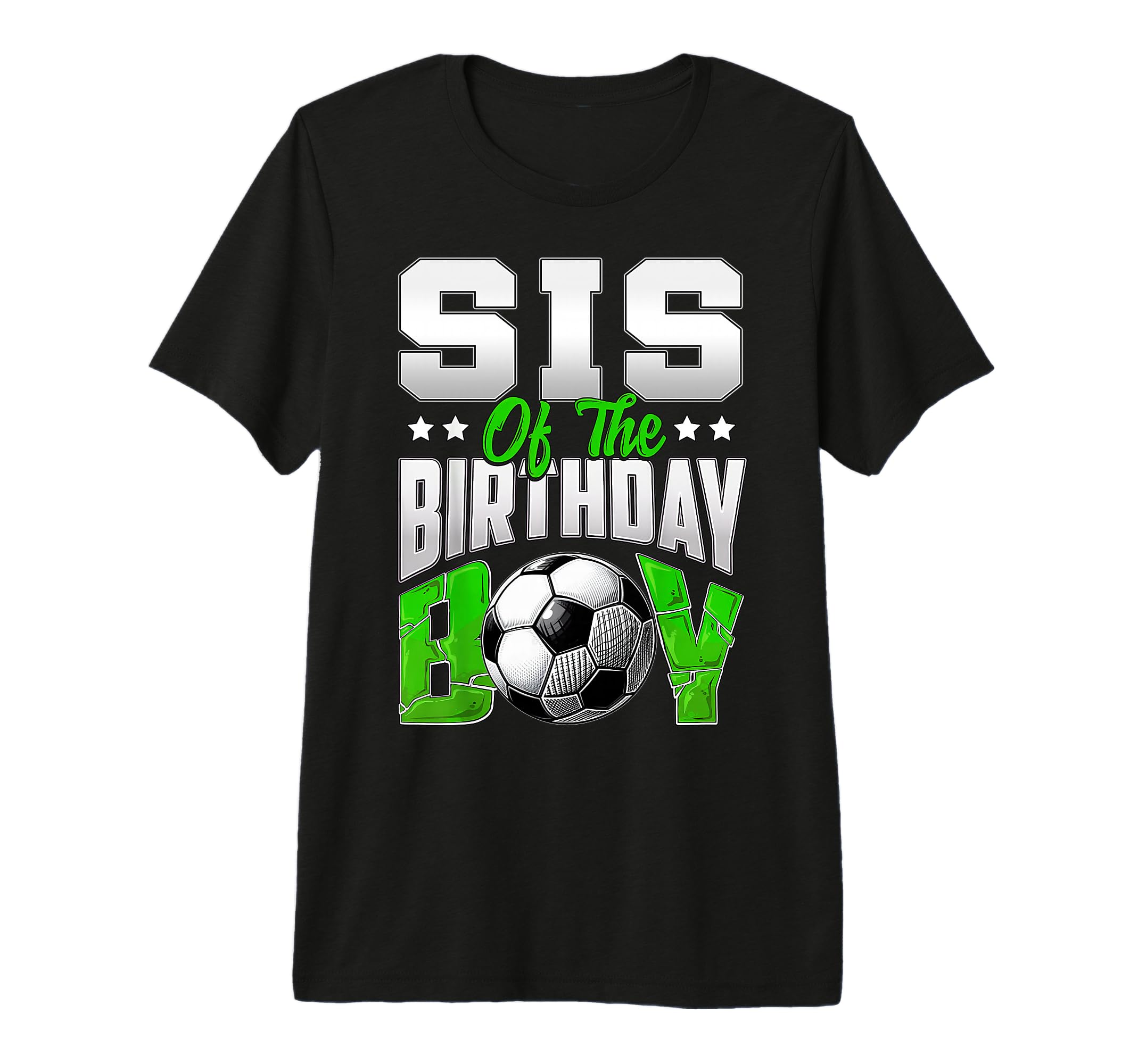 Sis Birthday Soccer Family Baller B T-Shirt - Aesthetic Graphic for Adults