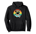 Pug Dog Soccer Fan Champion Hoodie - Casual Everyday Wear Unisex