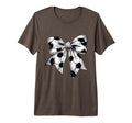 Coquette Bow Soccer Ball Mom Life Game T-Shirt - Custom Art Print Unisex