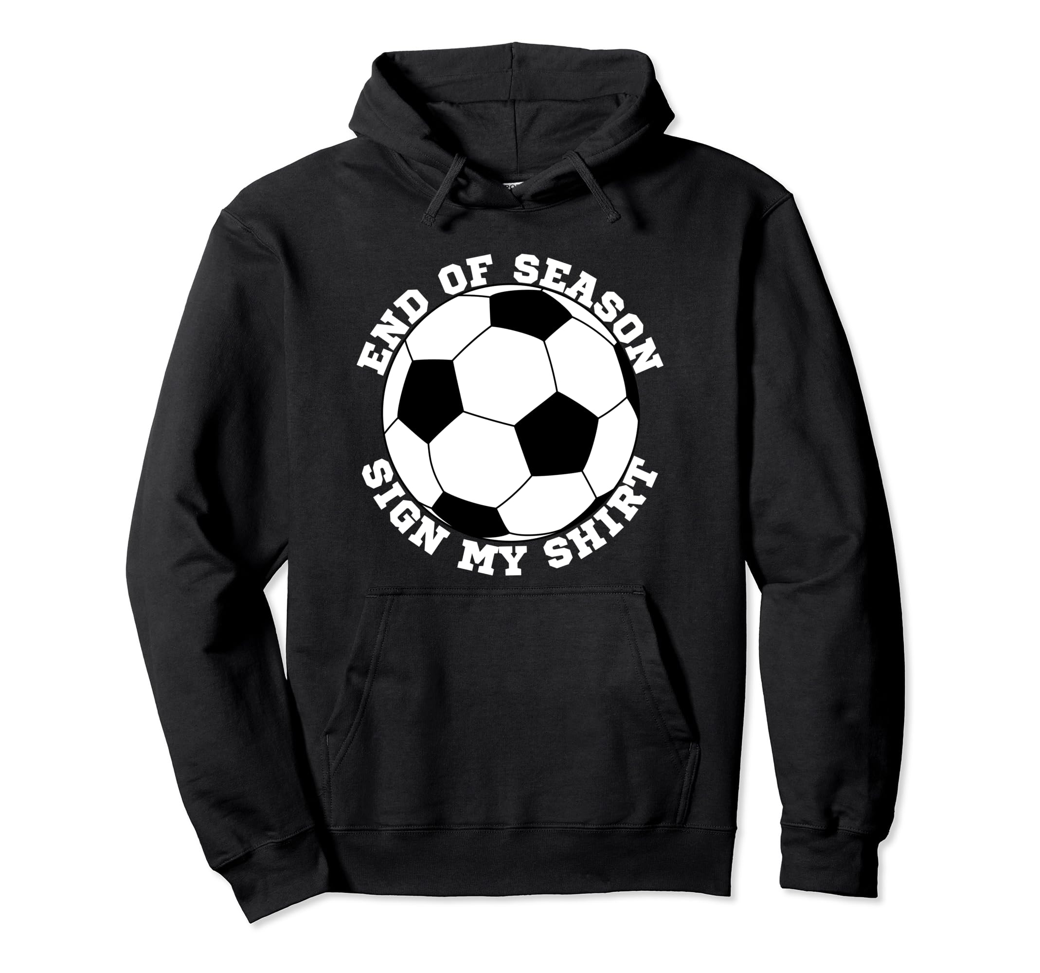 Soccer Team End Season Autograph Hoodie - Trendy Graphic Men Women