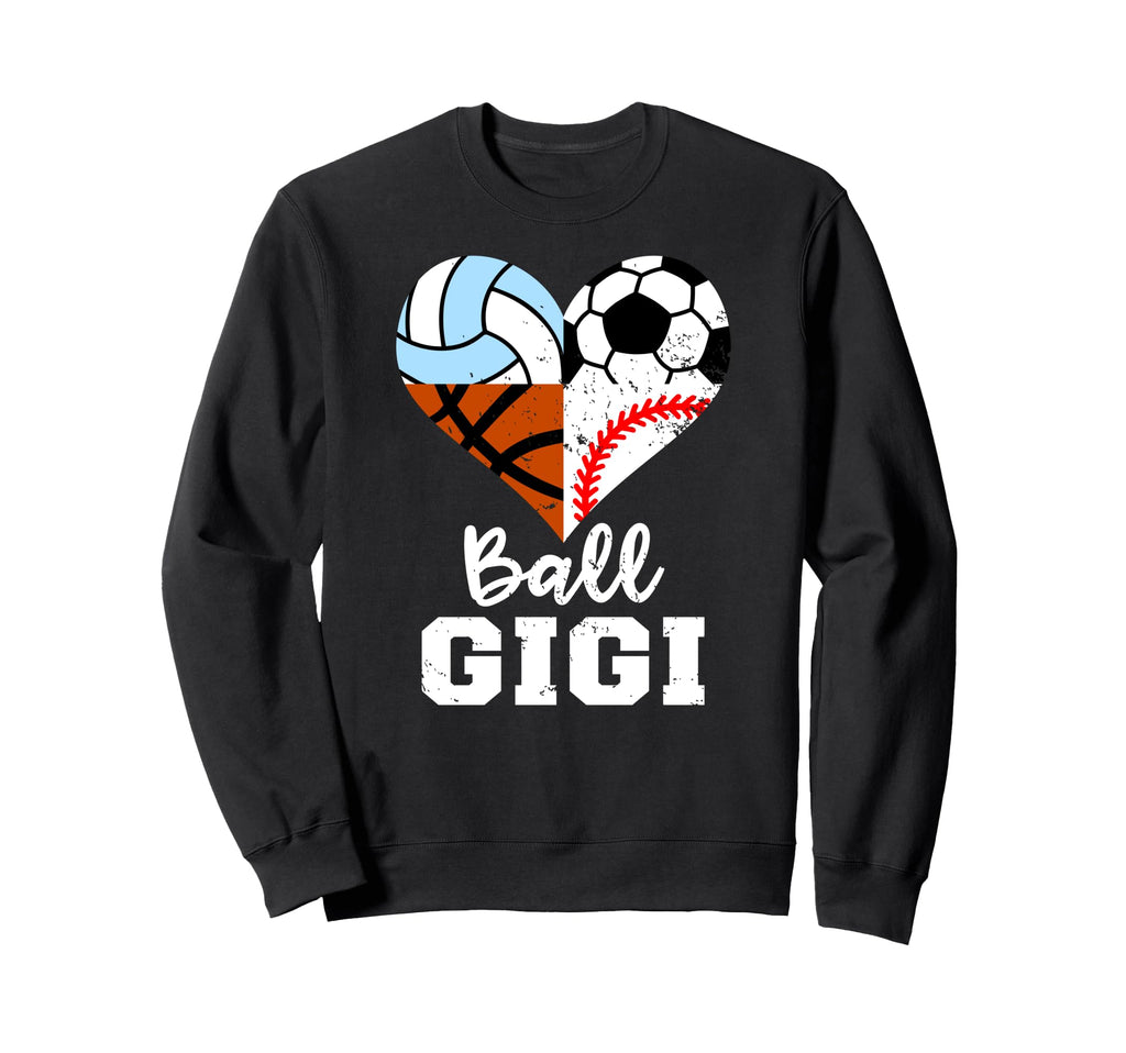 Ball Gigi Soccer Baseball Volleyball Sweatshirt - Trendy Graphic Unisex