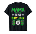Mama Birthday Soccer Goal Family T-Shirt - Streetwear Style Men Women