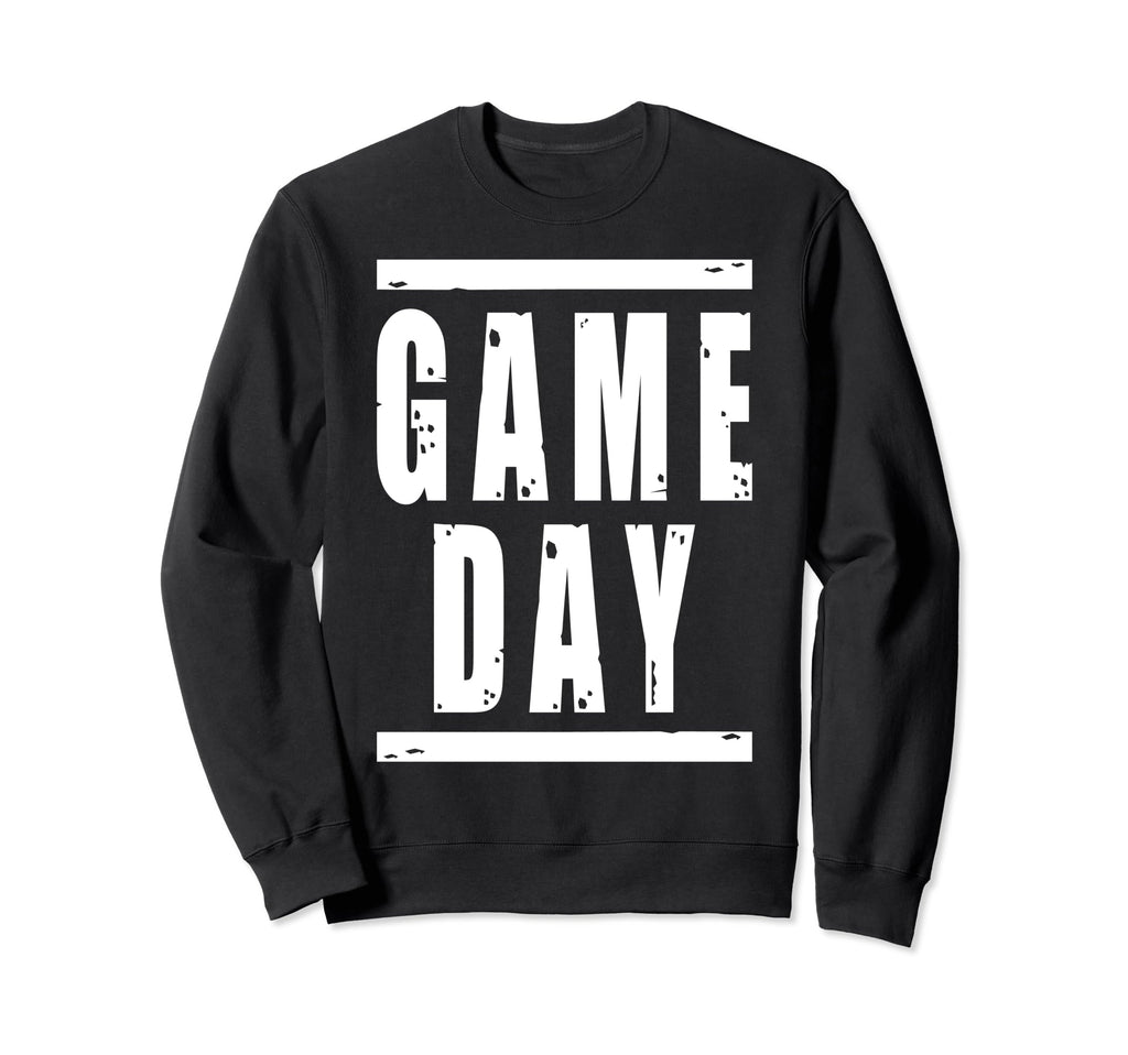 Game Day Football Soccer Sweatshirt - Fun Novelty Design for Adults