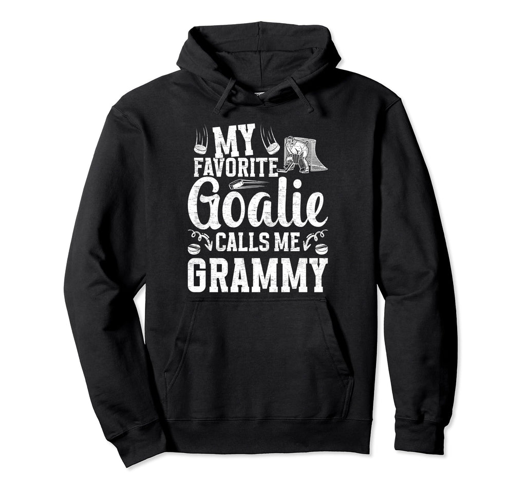 Favorite Ice Hockey Goalie Grammy Ice Hoodie - Streetwear Style Unisex