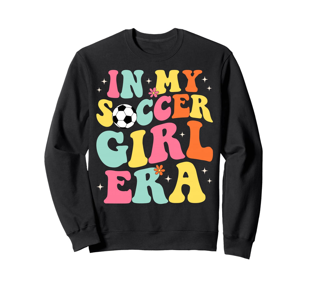 My Soccer Era Groovy Soccer Sweatshirt - Minimalist Print Men Women