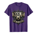Kick It Like You Mean It Soccer T-Shirt - Aesthetic Graphic Unisex