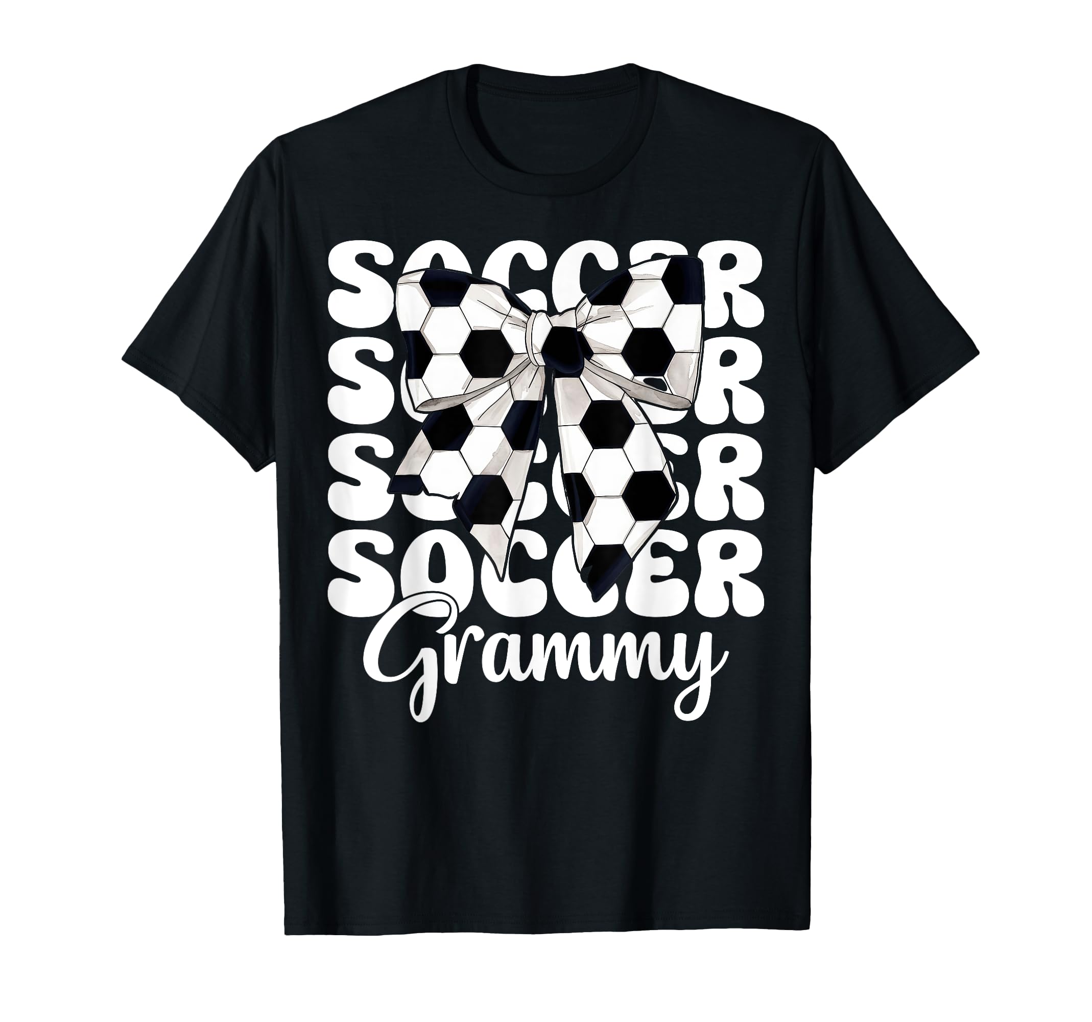 Soccer Grammy Soccer Grandma Nana T-Shirt - Novelty Apparel for Adults