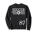 Soccer Mom Jersey Number 87 Sweatshirt - Custom Art Print Men Women