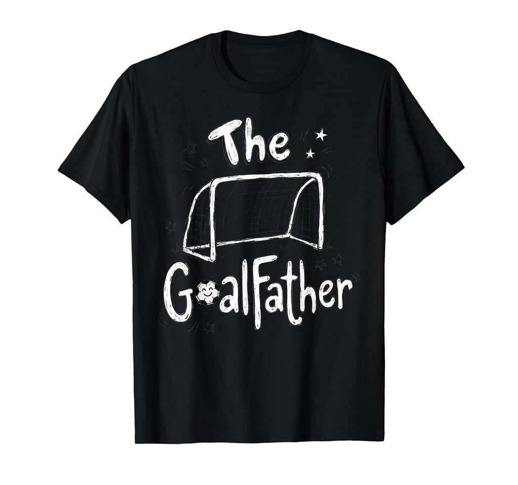 Goalfather Dad Soccer Goalkeeper T-Shirt - Novelty Apparel Men Women