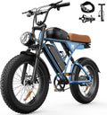 Electric Bike for Adults,Peak 1000W/1500W Motor,20/28MPH 55-150Mile ebikes for Adults with 10.4AH/13AH/26AH Battery,20" Fat Tire Electric Dirt Bike Commuting Off Road Ebike, UL2849