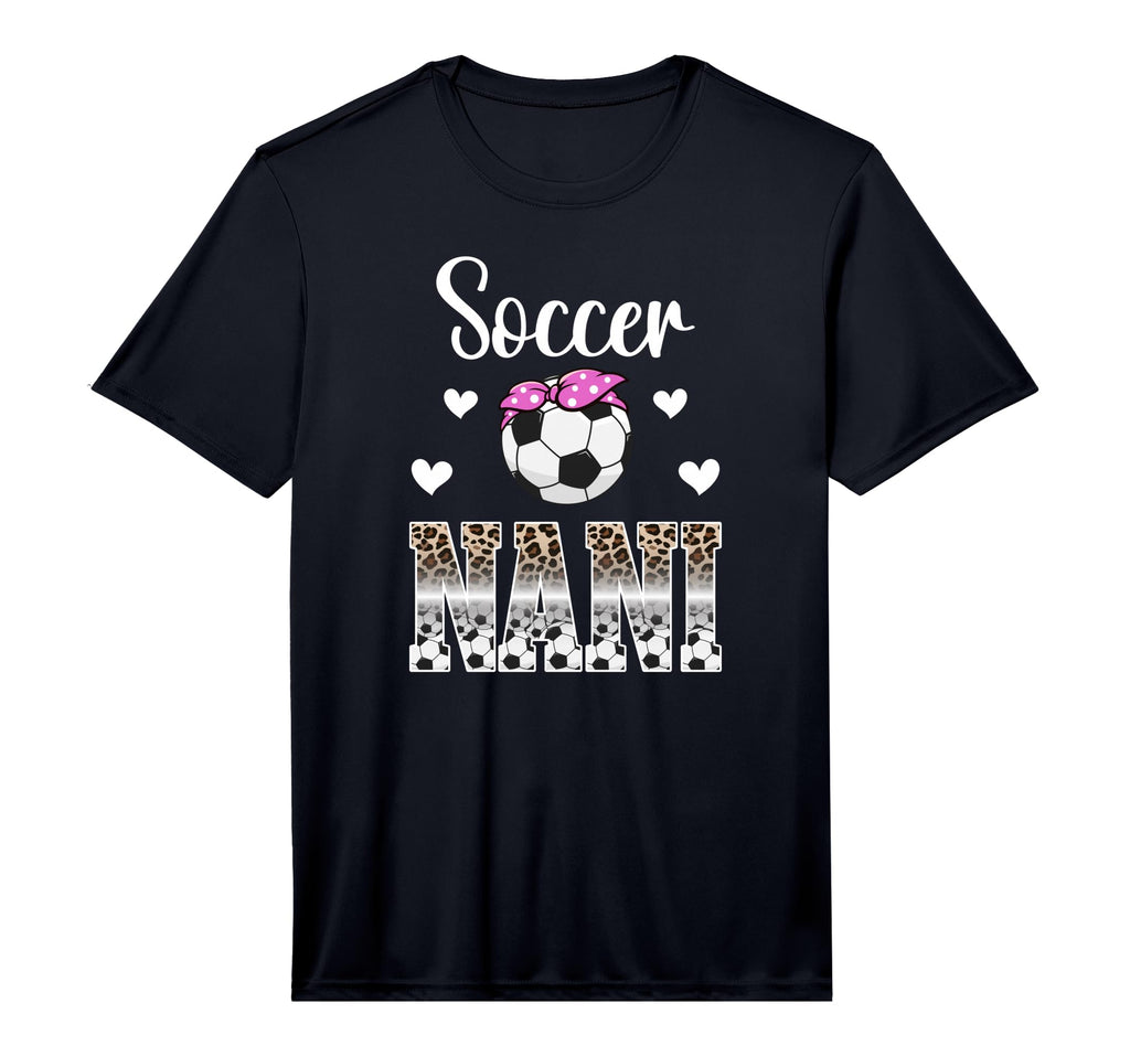 Mens Soccer Nani Leopard Grandma Nani T-Shirt - Streetwear Style Men Women