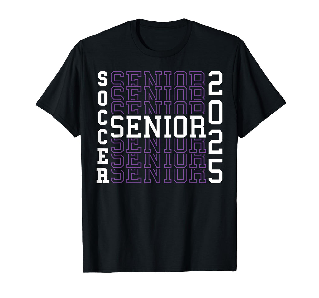 Soccer Senior Night Soccer Senior 2025 T-Shirt - Fun Novelty Design Unisex