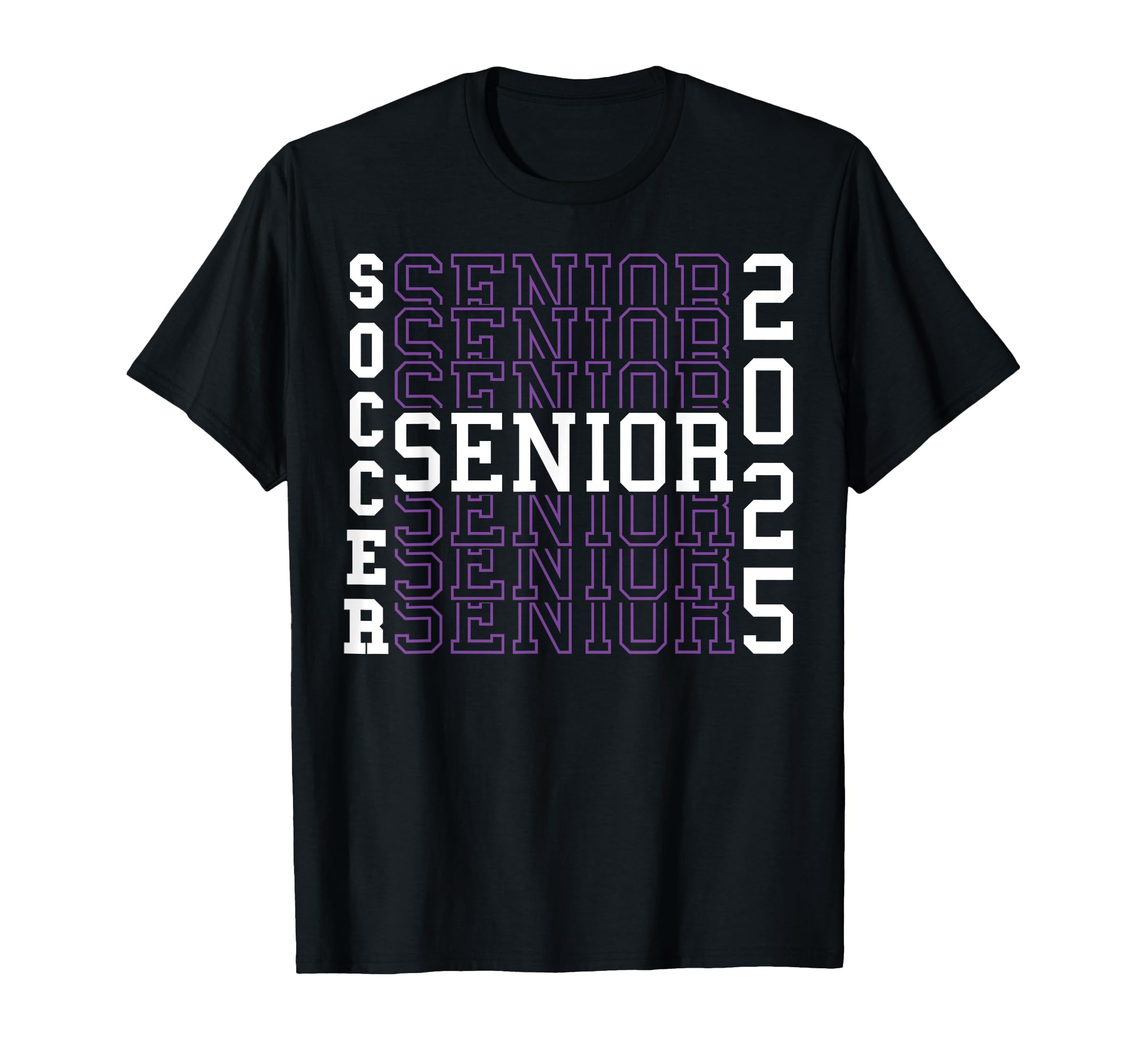Soccer Senior Night Soccer Senior 2025 T-Shirt - Fun Novelty Design Unisex