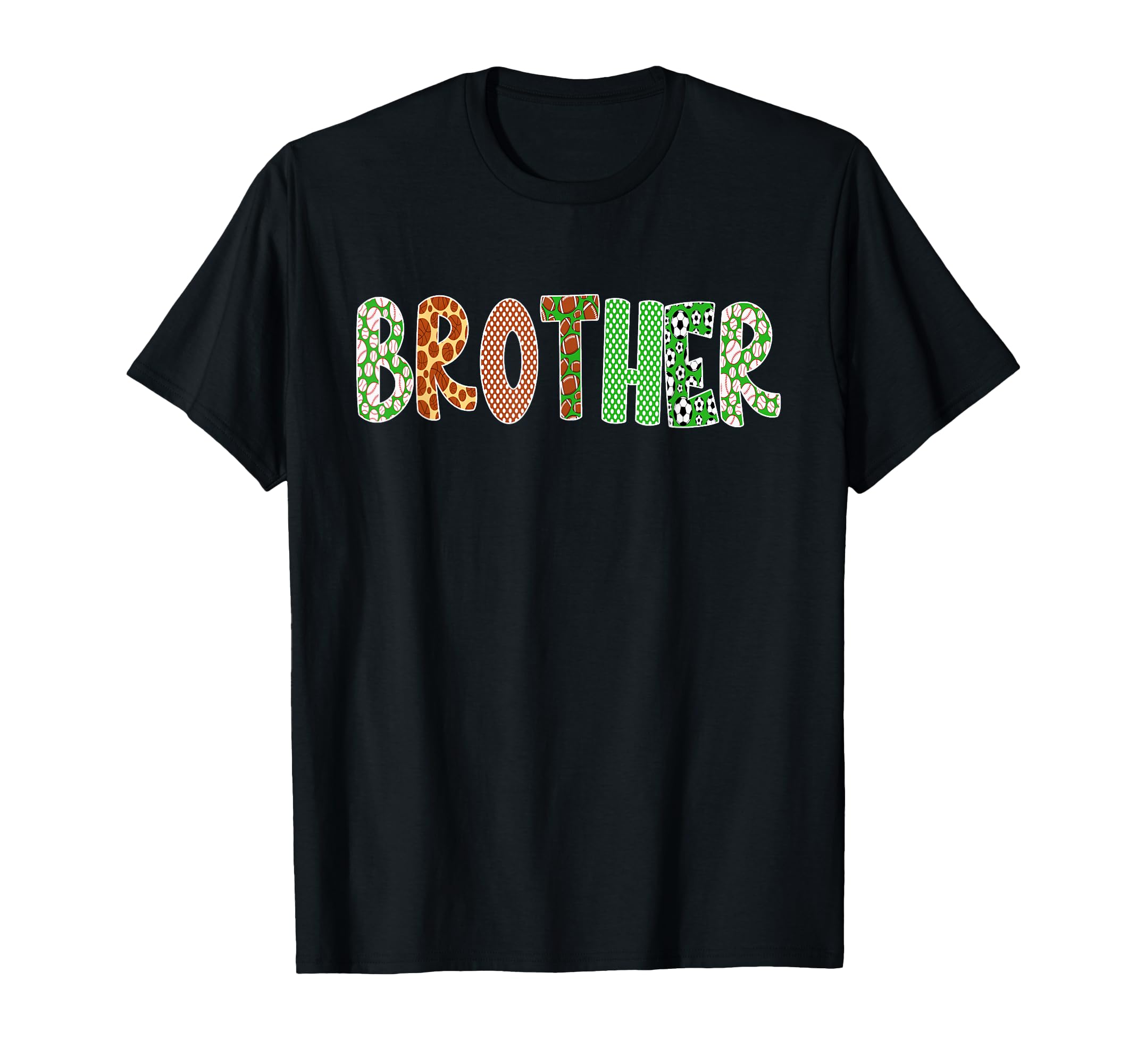 Sports Baller Brother Birthday Party T-Shirt - Streetwear Style for Adults