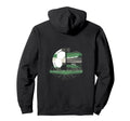 Soccer Ball Field Fusion Nature Hoodie - Minimalist Print Unisex