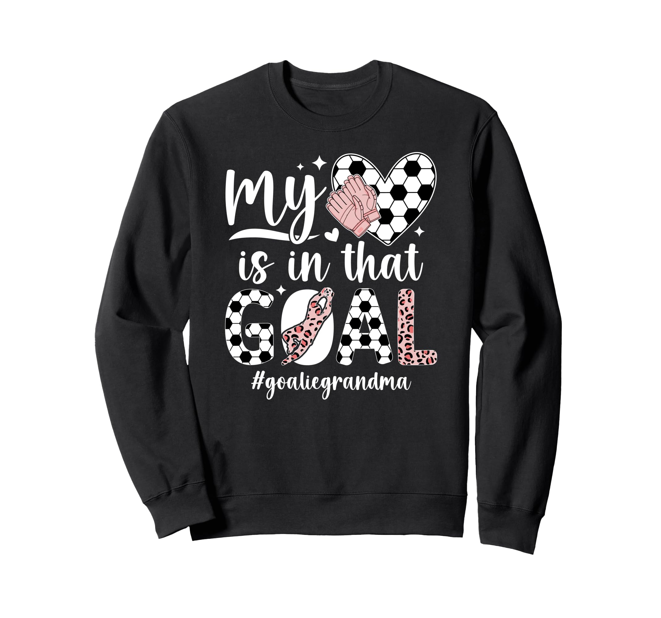 Proud Soccer Goalie Grandma Sweatshirt - Custom Art Print for Adults