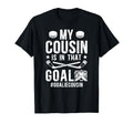 Proud Ice Hockey Goalie Cousin Hockey T-Shirt - Streetwear Style Men Women