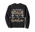 My Favorite Goalie Calls Me Gaga Sweatshirt - Aesthetic Graphic for Adults