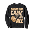 Ice Hockey Coach Enthusiast Goal Sweatshirt - Custom Art Print Unisex