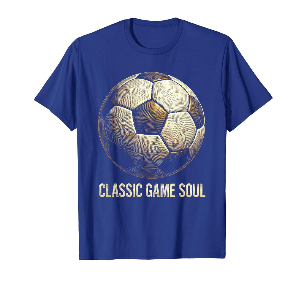 Soccer Ball Game Soul T-Shirt - Graphic Print for Adults