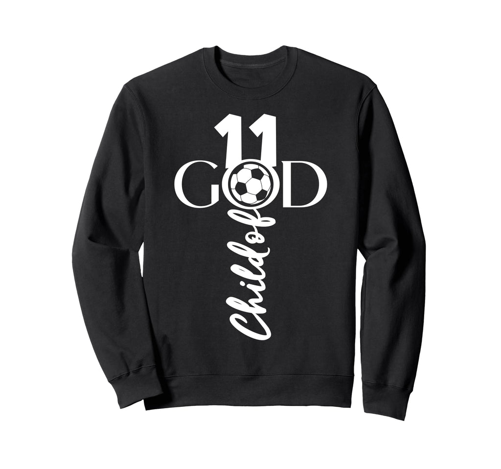 Jesus Christ 11 Years Child God Sweatshirt - Minimalist Print Men Women