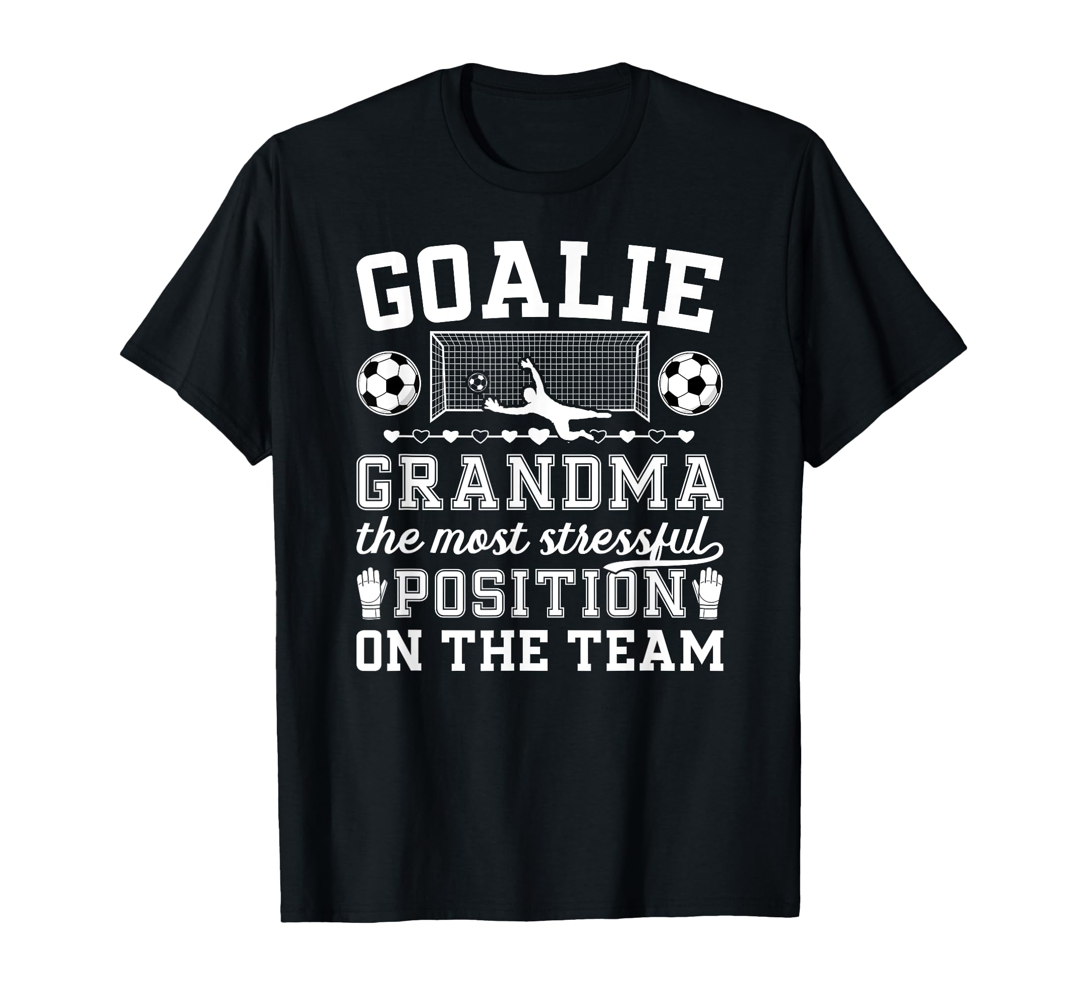 Funny Soccer Goalie Grandma Soccer T-Shirt - Aesthetic Graphic Unisex
