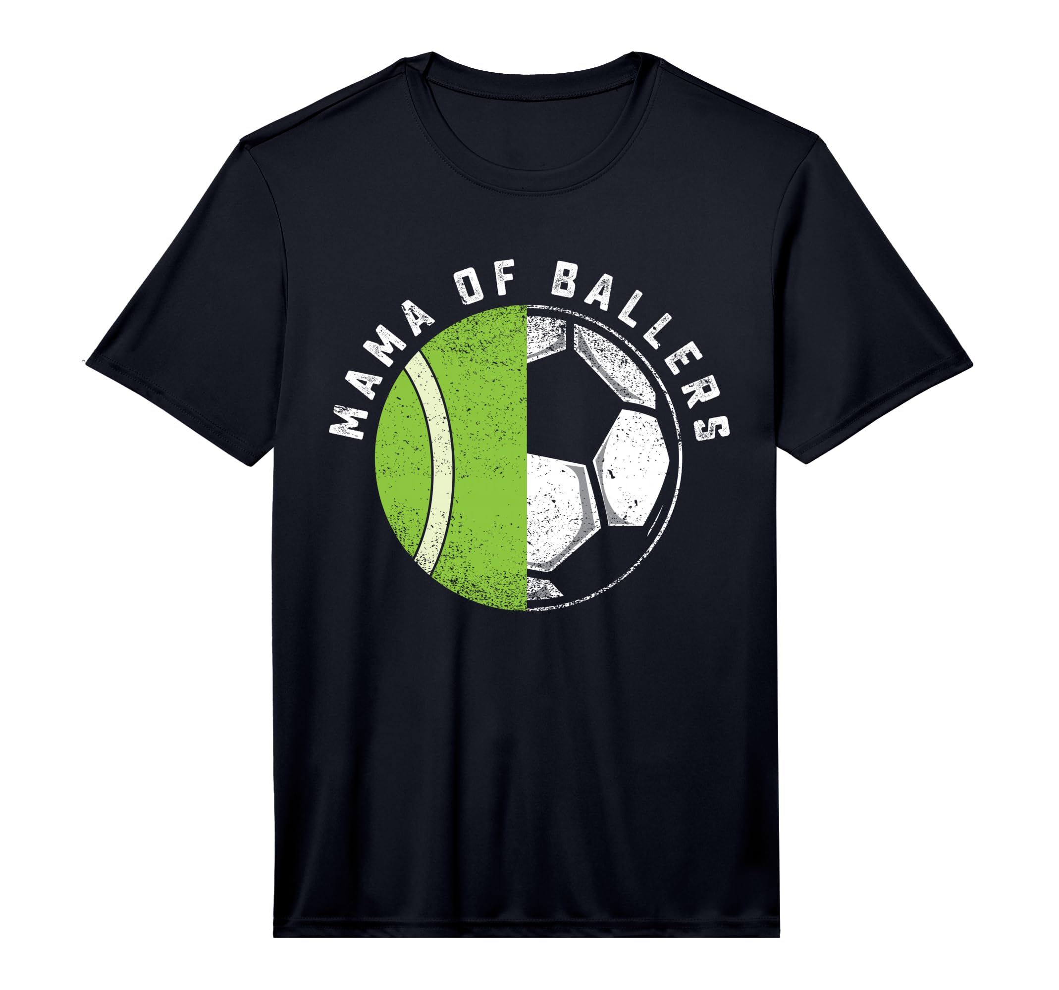 Mens Mama Ballers Tennis Player Son T-Shirt - Custom Art Print Unisex