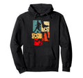 Soccer Player Motives Colored Hoodie - Novelty Apparel Unisex