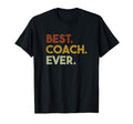 Mens Best Coach Ever Gift Sports Coach T-Shirt - Novelty Apparel Men Women