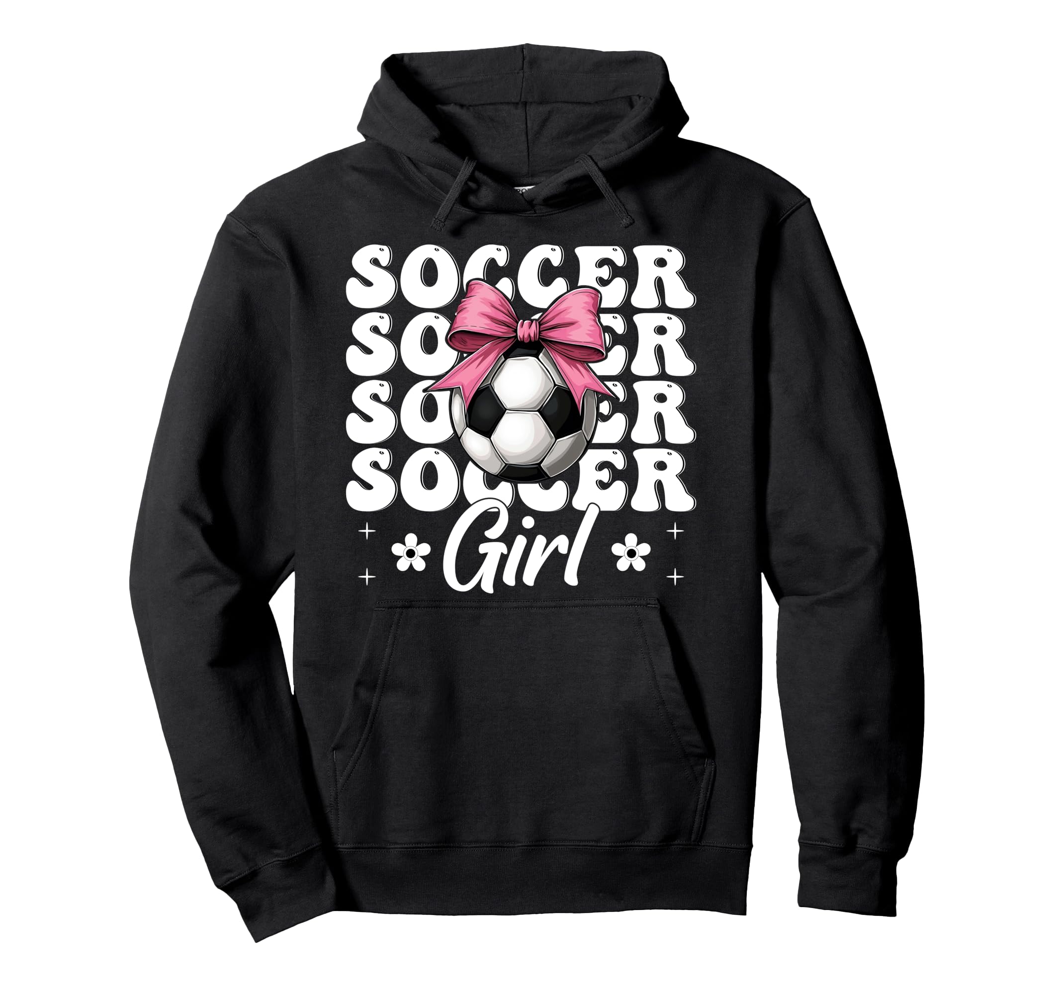 Soccer Soccer Mom Coquette Hoodie - Aesthetic Graphic for Adults