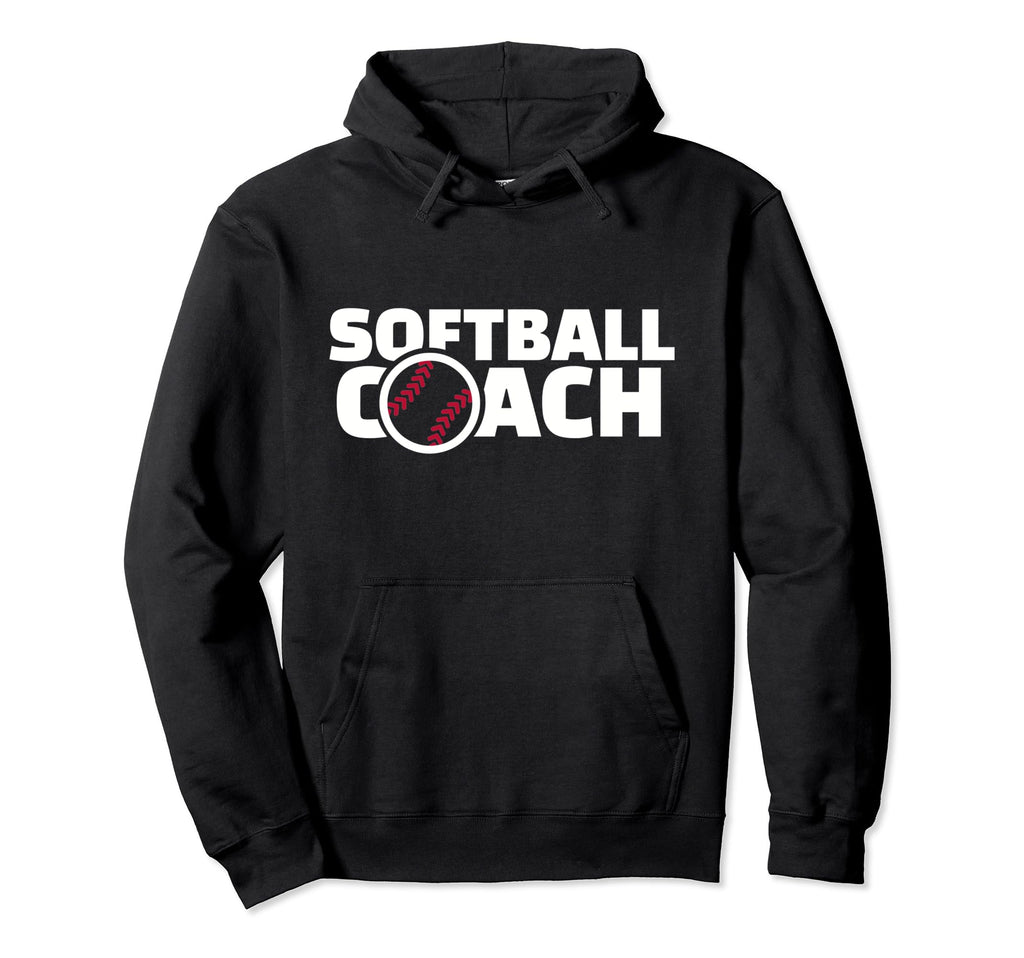 Softball Coach Hoodie - Novelty Apparel Men Women