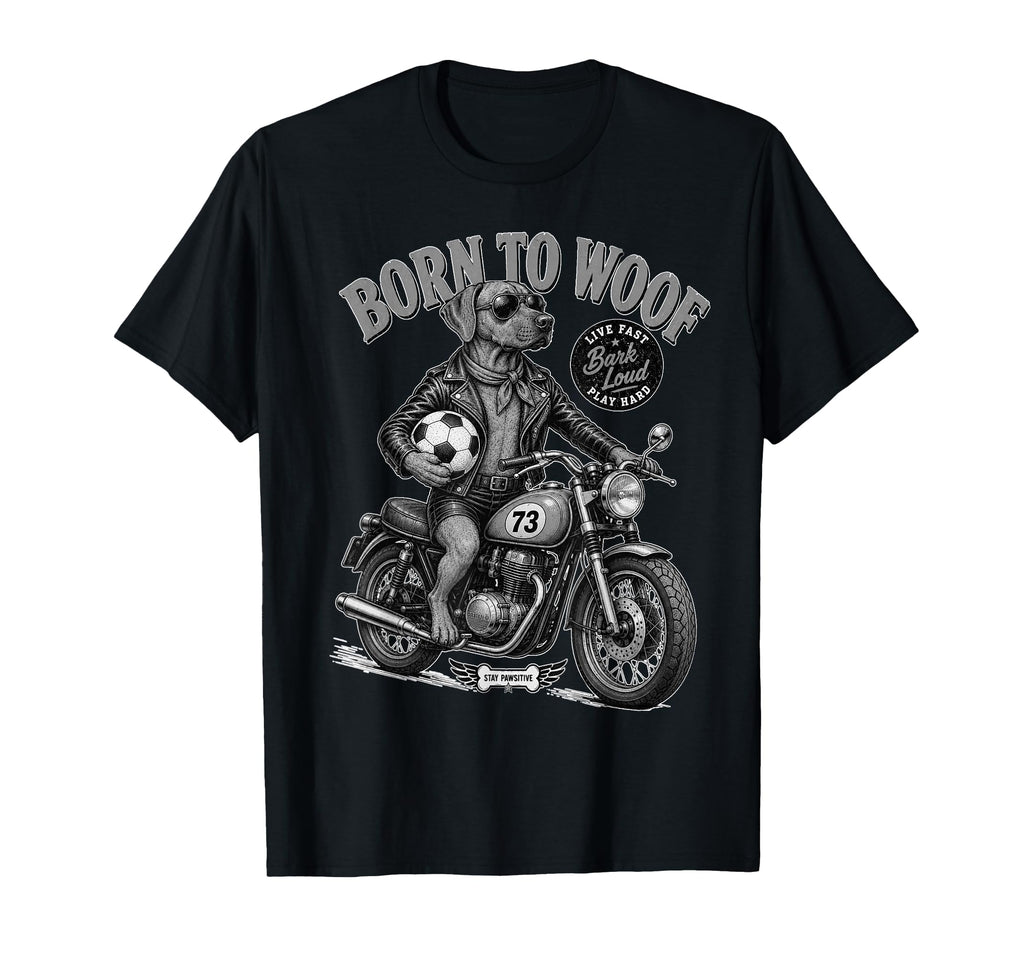 Ridgeback Motorbike Love Footbal T-Shirt - Aesthetic Graphic Men Women