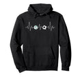 Soccer Volleyball Heartbeat Funny Sport Hoodie - Novelty Apparel Men Women