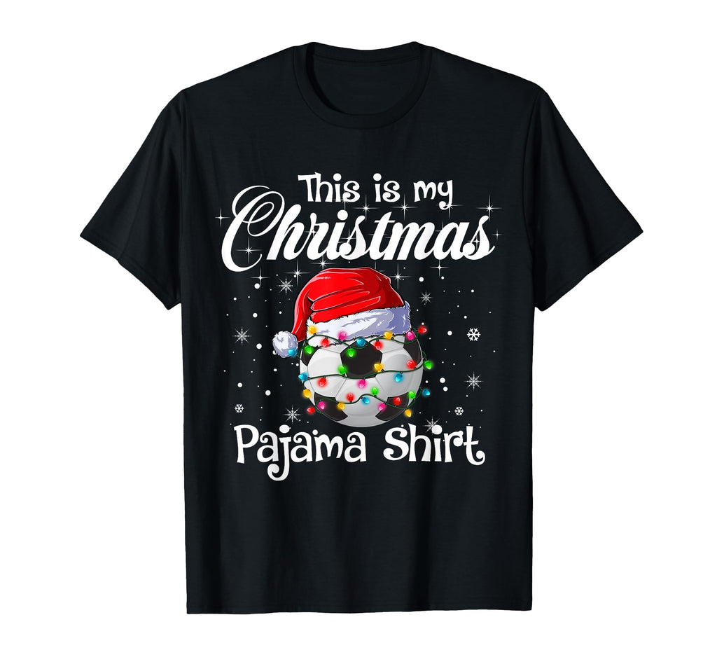 This Is My Pajama Soccer Lights T-Shirt - Graphic Print Men Women