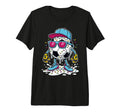 Soccer Ball Melting Ice Cream T-Shirt - Casual Everyday Wear Men Women