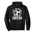 Feel Passion Soccer Player Fan Pride Hoodie - Novelty Apparel Unisex