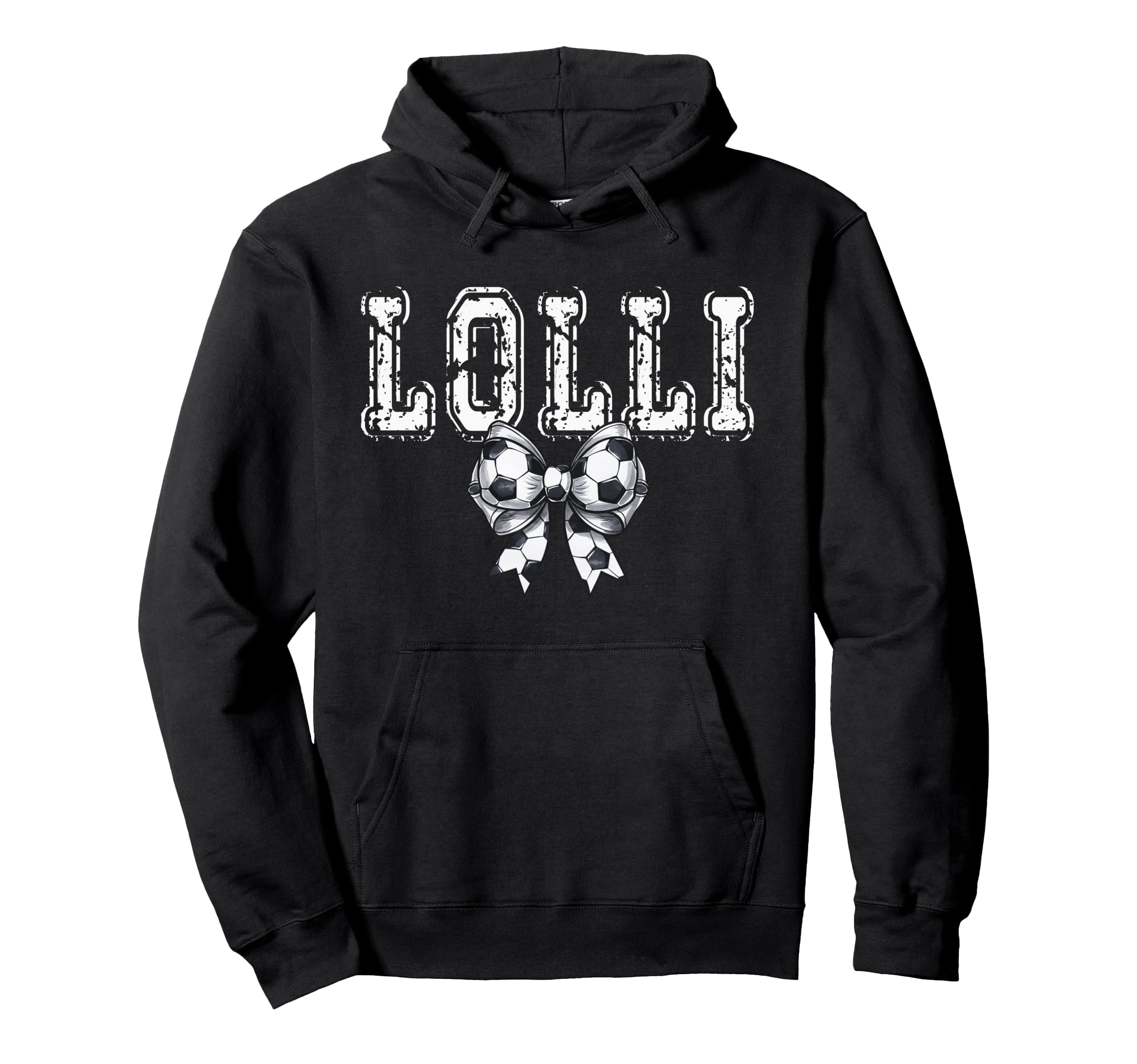 Coquette Soccer Lolli Spirit Hoodie - Novelty Apparel Unisex