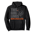 This Loves Broncos Hoodie - Casual Everyday Wear for Adults