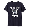 Soccer Mimi Soccer Game Day Proud T-Shirt - Custom Art Print for Adults