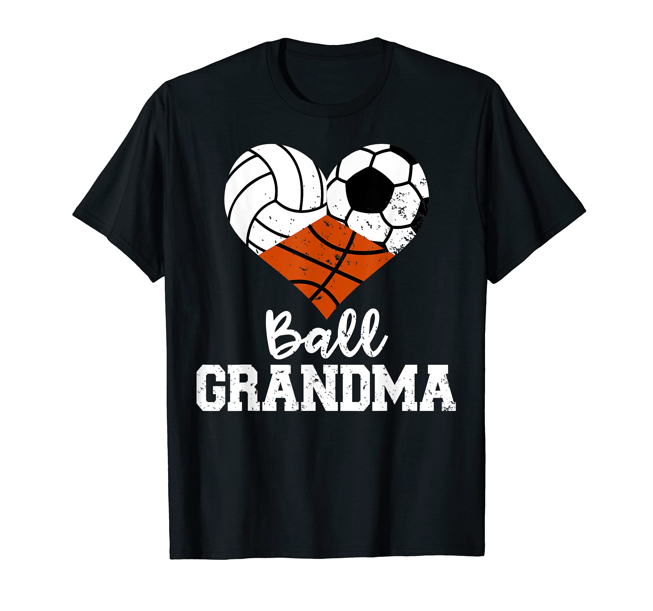 Ball Grandma Funny Volleyball T-Shirt - Fun Novelty Design for Adults