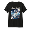 Jesus Christ Saves Christian Soccer T-Shirt - Graphic Print for Adults